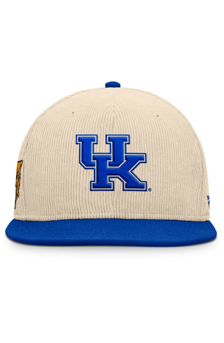 FANATICS Men's Fanatics Tan Kentucky Wildcats Catcher Snapback Hat, Alternate, color, Tan