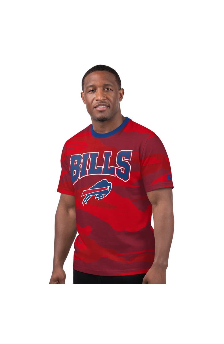 STARTER Men's Starter Red Buffalo Bills Thursday Night Gridiron T-Shirt, Alternate, color, Red
