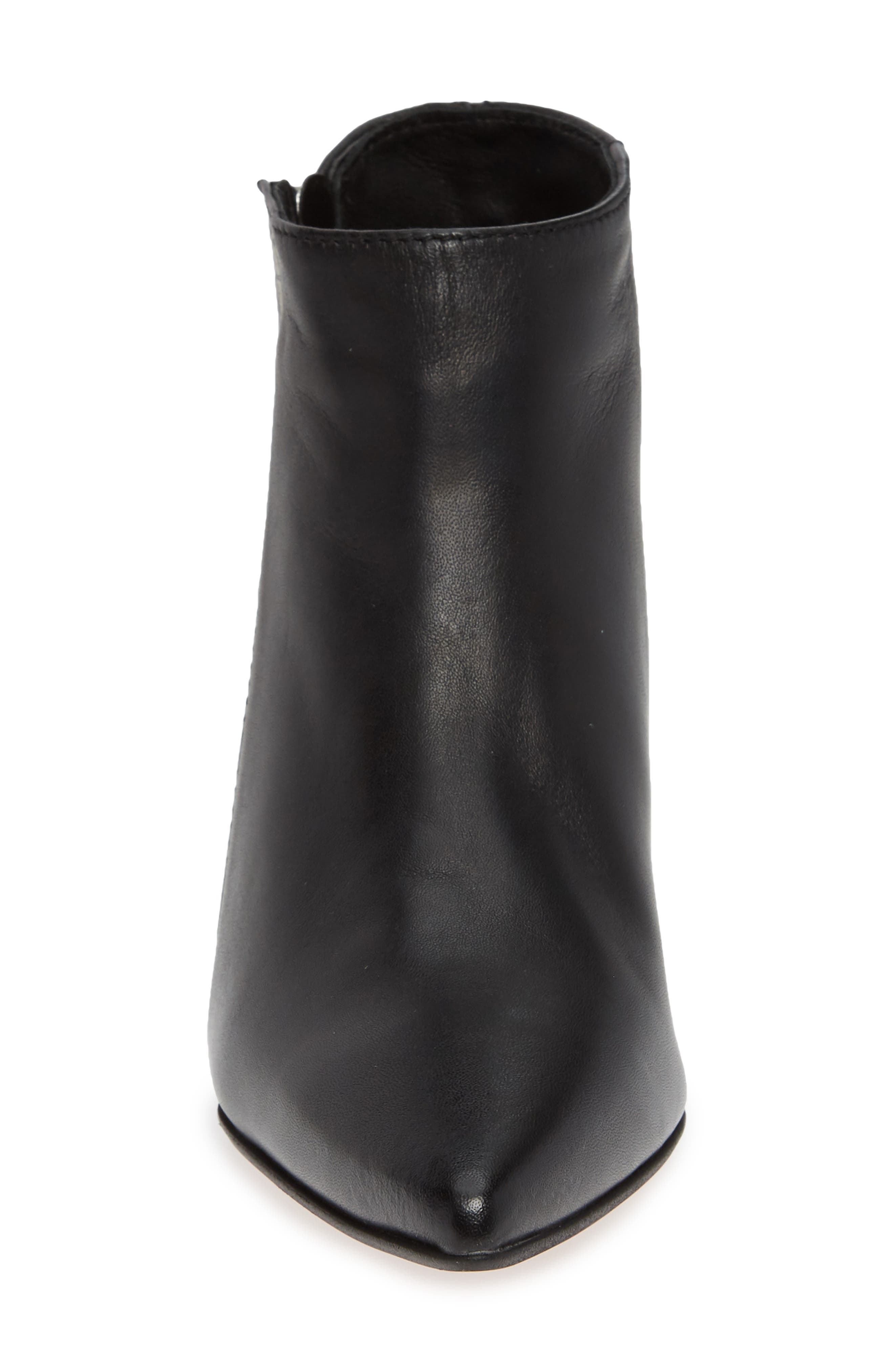 Hayes Bootie, Alternate, color, BLACK LEATHER