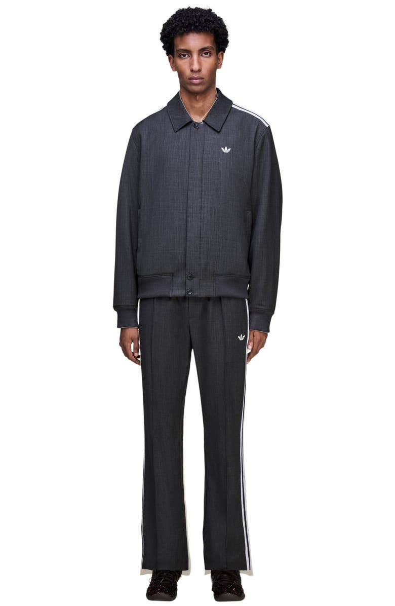 adidas x Wales Bonner Wool Blend Twill Pants, Alternate, color, Dark Grey Heather