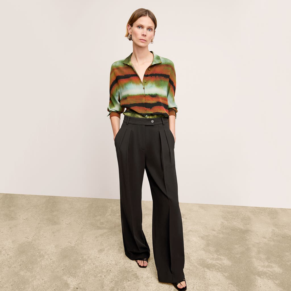 M.M.LaFleur Bia Pant - Everyday Crepe in Black