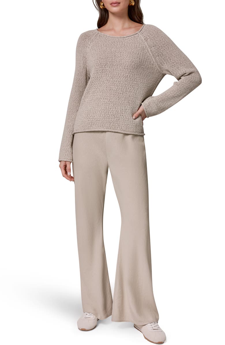 Donna Karan New York Easy Boat Neck Sweater, Alternate, color,
