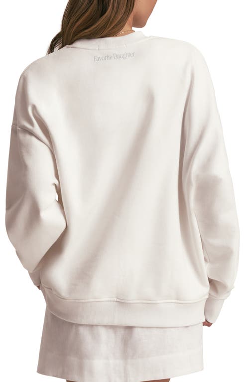 Favorite Daughter Favorite Bride Cotton Blend Sweatshirt