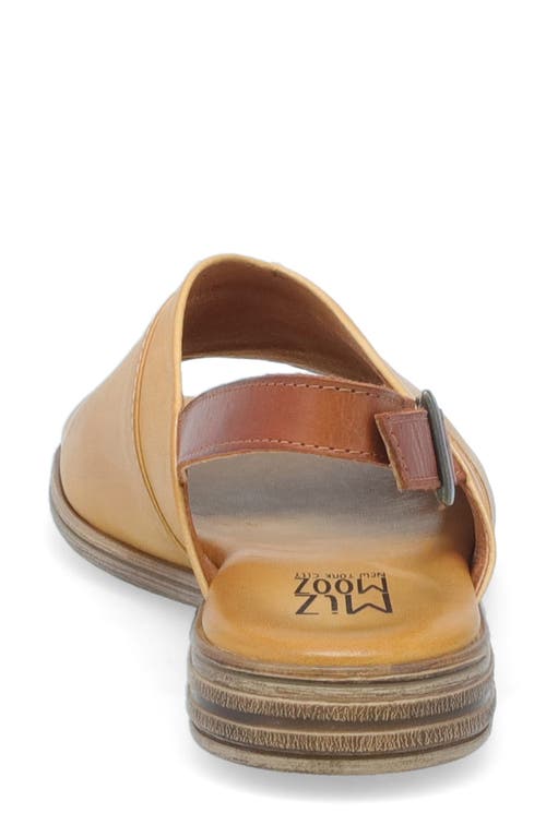 Miz Mooz Dorothy Slingback Flat In Almond