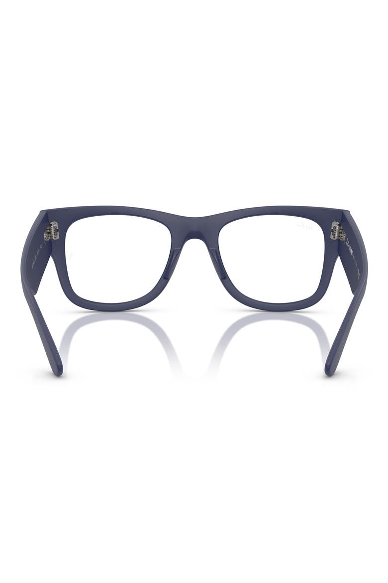 52mm Square Optical Glasses, Alternate, color, BLUE