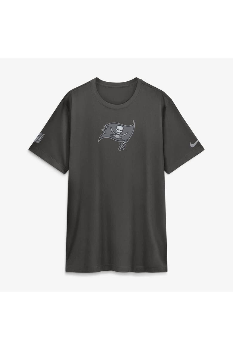 Men's Nike Pewter Tampa Bay Buccaneers Sideline Lead The Charge Legend Dri-FIT T-Shirt, Alternate, color, Pewter