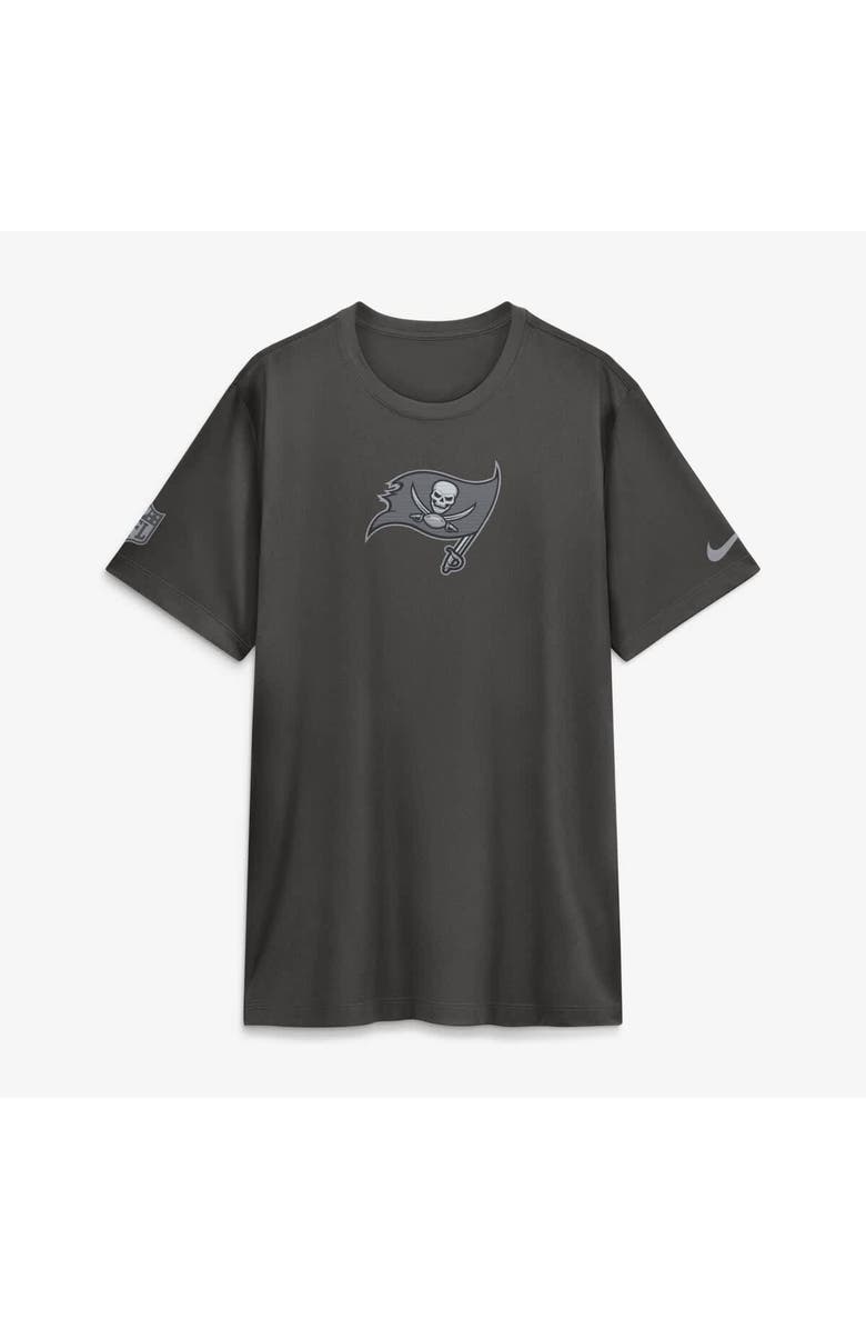 Nike Men's Nike Pewter Tampa Bay Buccaneers Sideline Lead The Charge Legend Dri-FIT T-Shirt, Alternate, color, Pewter