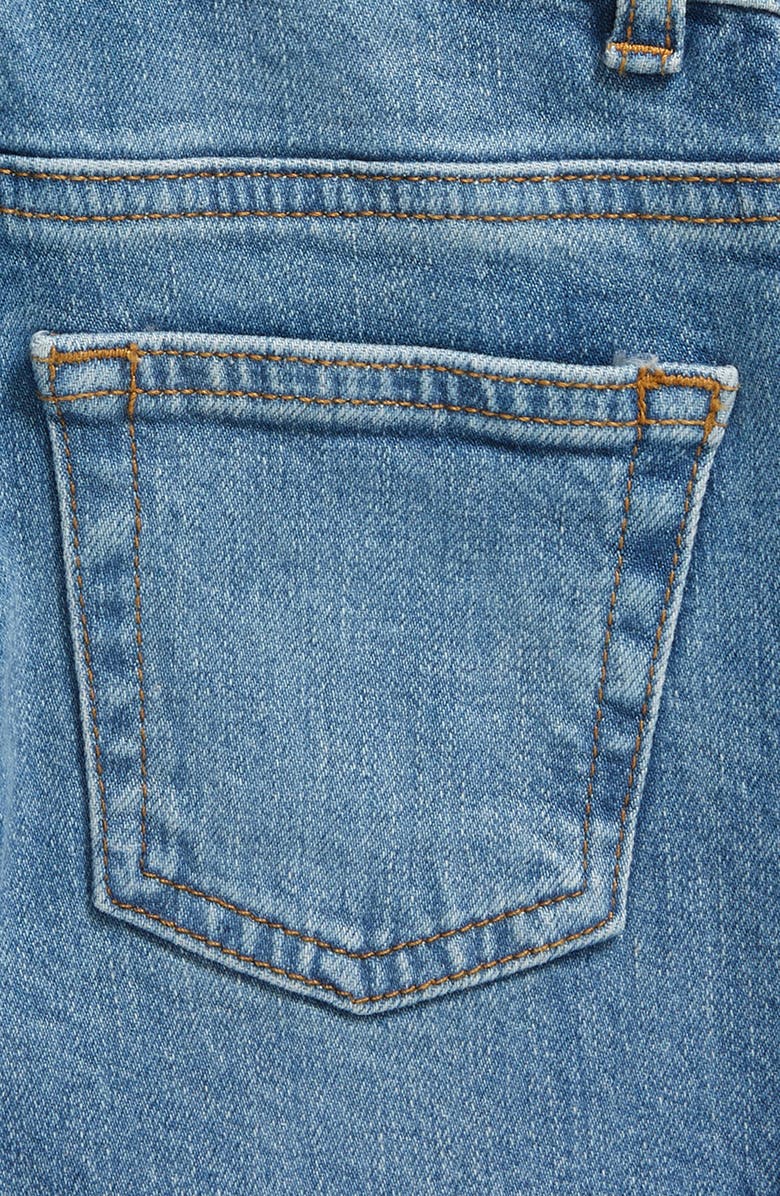 Mini Boden Kids' Stretch Denim Shorts, Alternate, color,