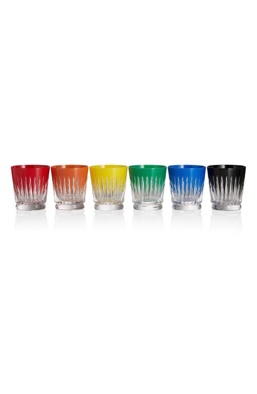 Waterford New Year Firework Tumbler Glasses, Set Of 6 Mixed In Assorted