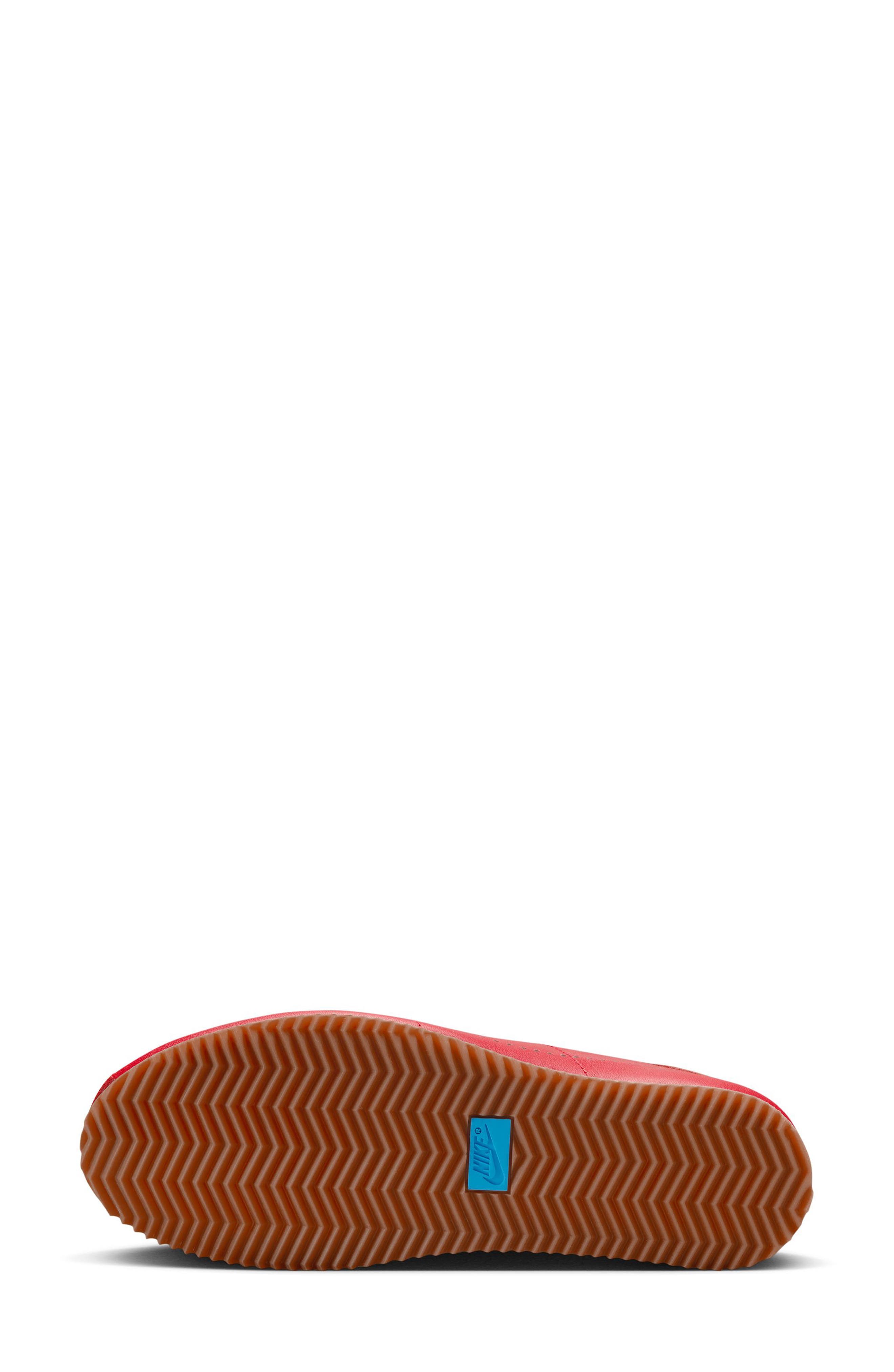 Nike Cortez Leather Sneaker, Alternate, color, Unviversity Red/ Unvivers Blue