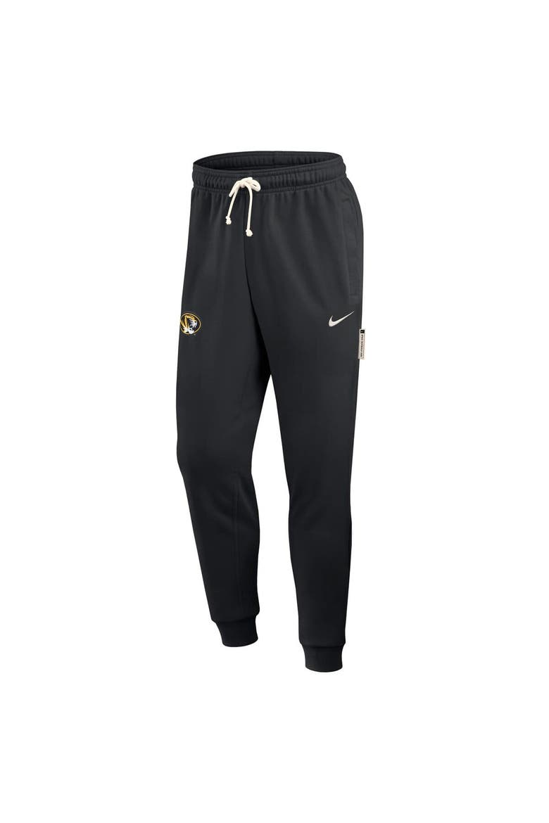 Men's Nike Black Missouri Tigers 2025 Sideline Performance Taper Pants, Alternate, color, Black