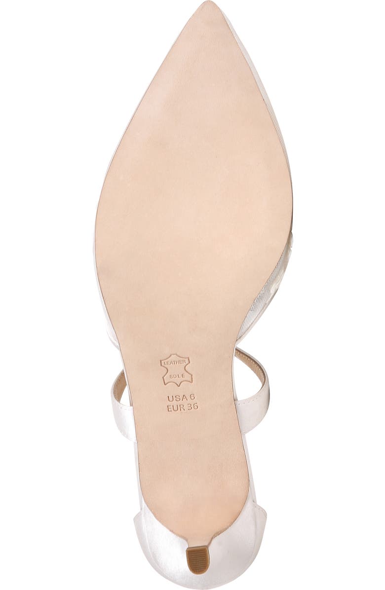 Bella Belle Embroidered Lace Pointed Toe Pump, Alternate, color,