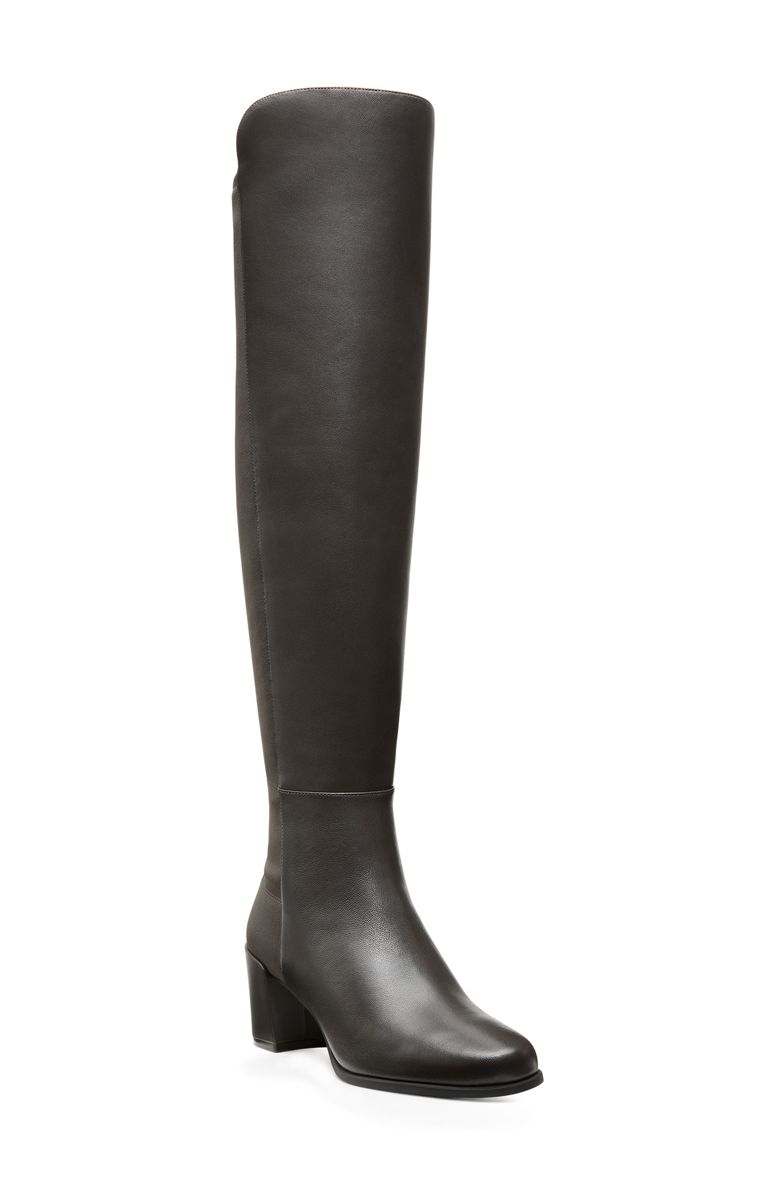 City Block Heel Boot, Main, color, SLATE