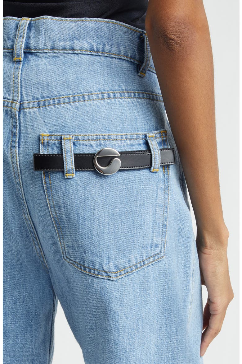Denim Bermuda Shorts, Alternate, color, BLUE LGIHT BLU