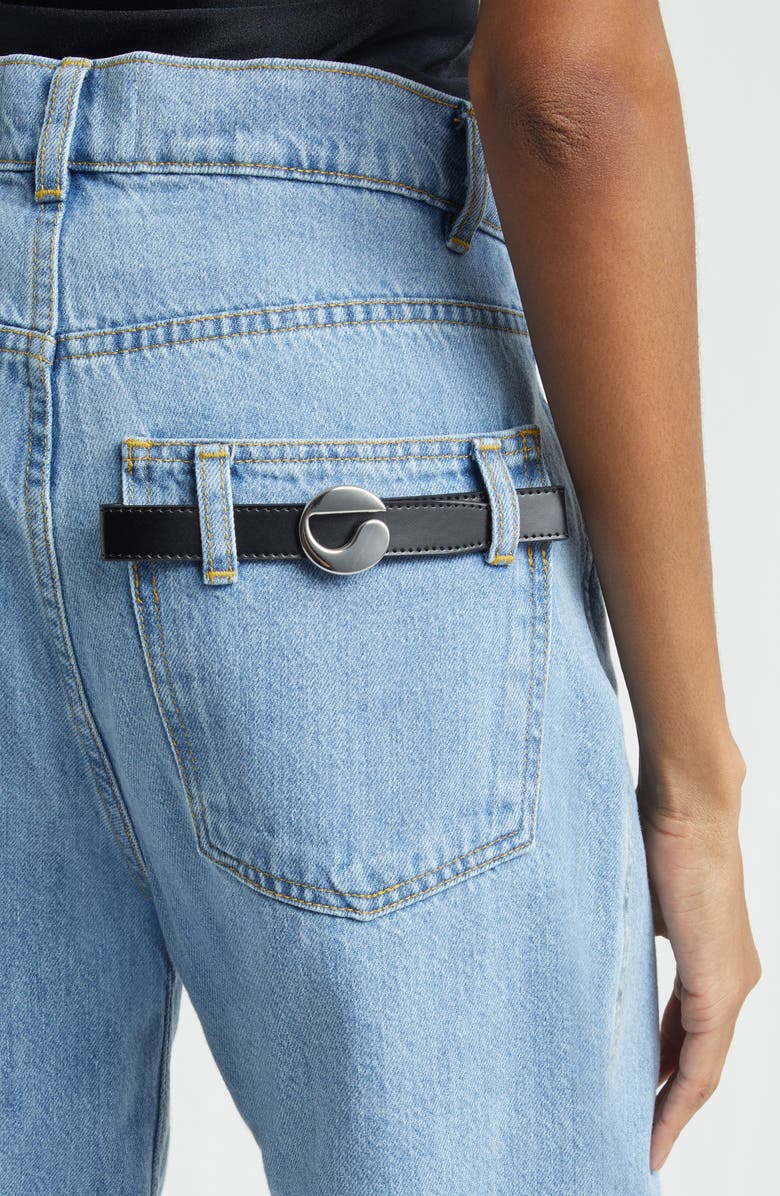 Coperni Denim Bermuda Shorts, Alternate, color, Blue Lgiht Blu