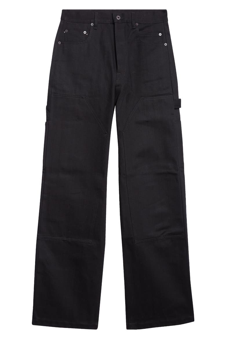 Concordians Strobe Double Knee Jeans, Alternate, color, BLACK