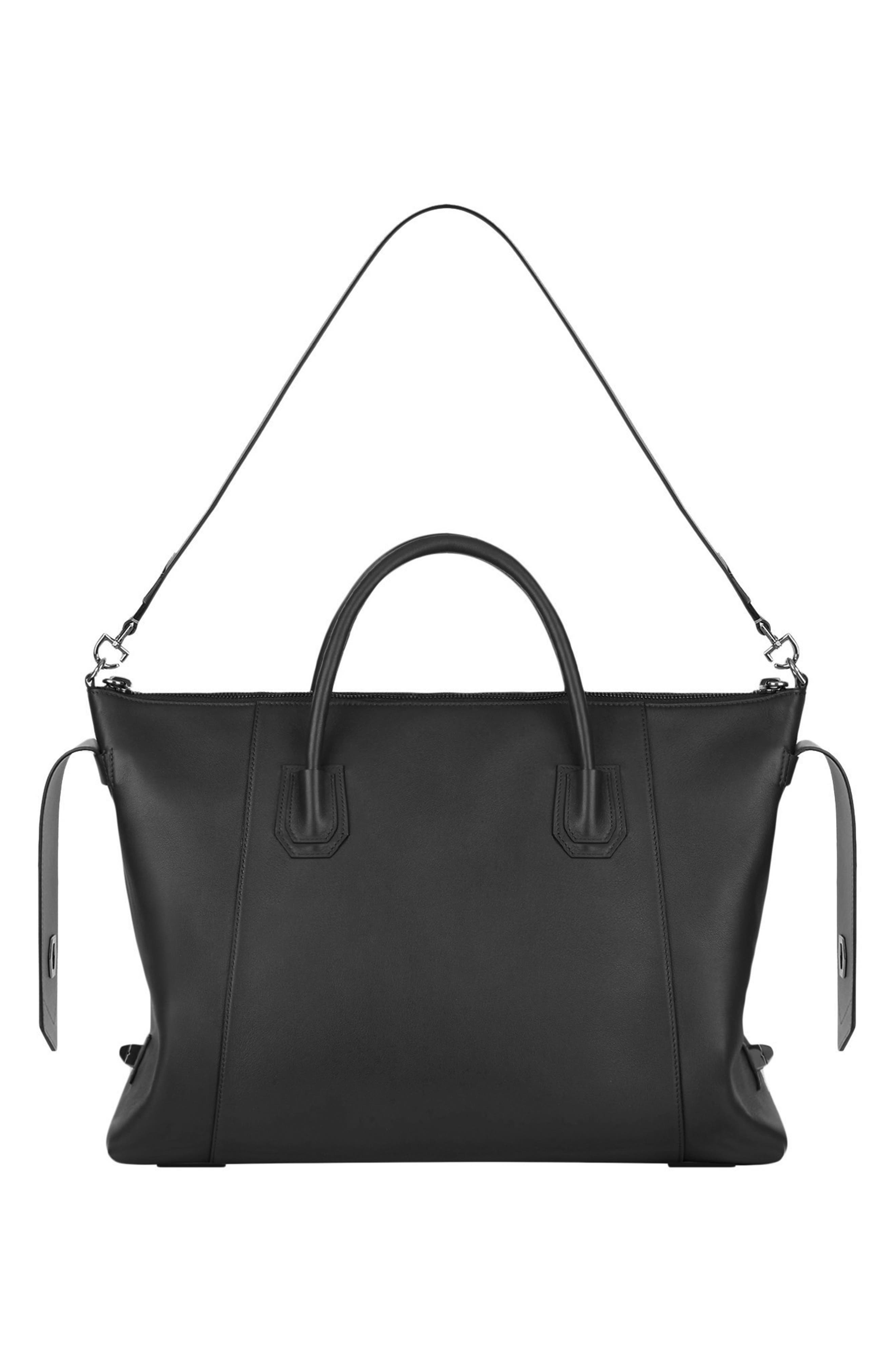Givenchy Antigona Soft Medium Leather Satchel, Alternate, color, 
