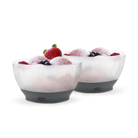 Ice Cream FREEZE Cooling Bowl Set of 2