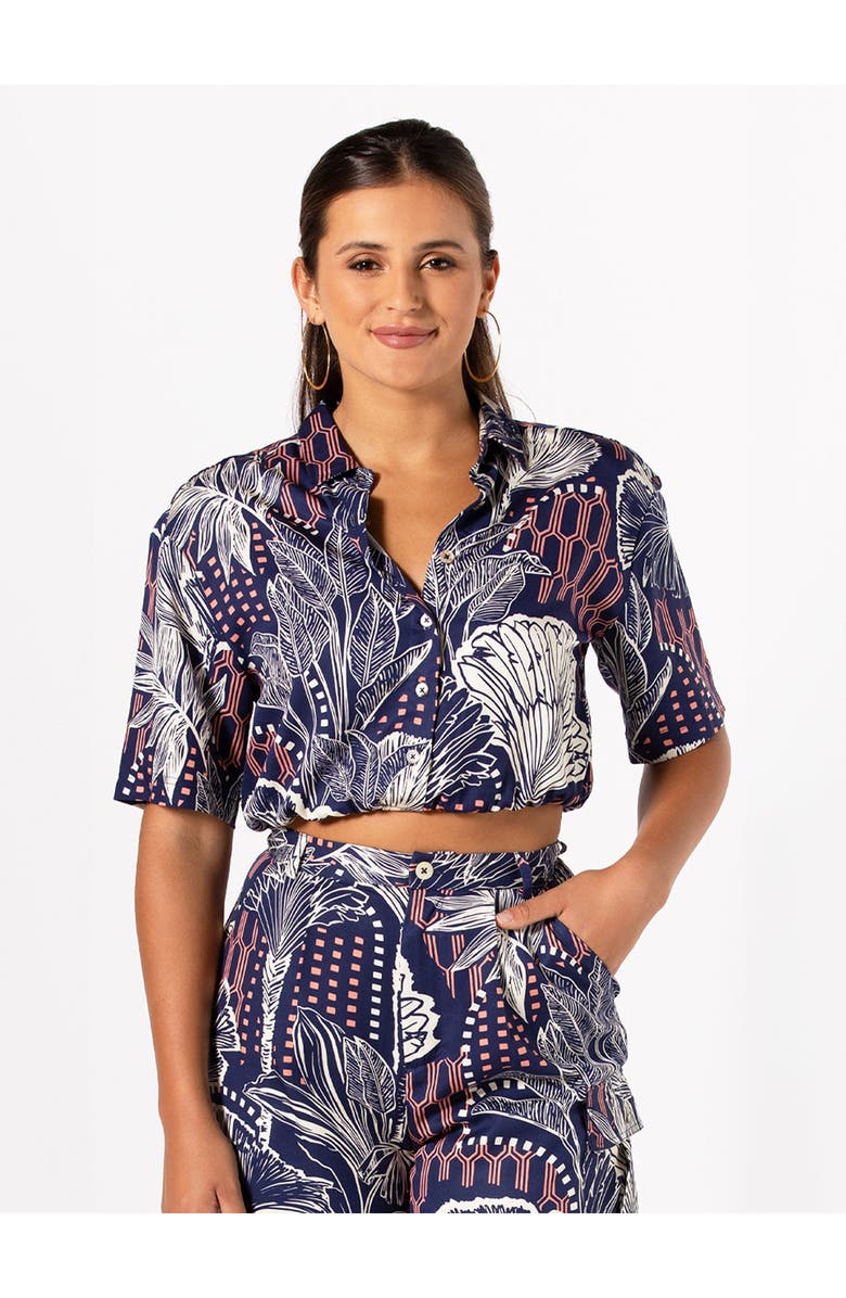 Tori Richard Oasis Hailie Blouse, Alternate, color, 