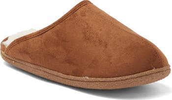 Brock Faux Fur Lined Scuff Slipper