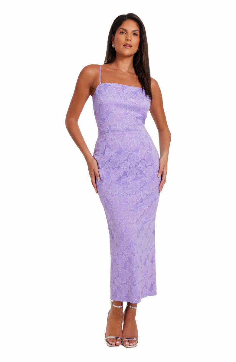 QUIZ Lace Strappy Maxi Dress, Main, color, 