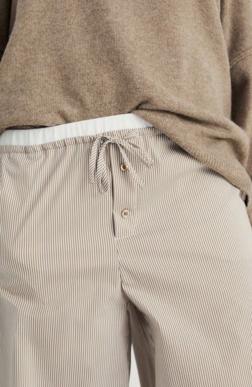 Mango Stripe Pajama Pants