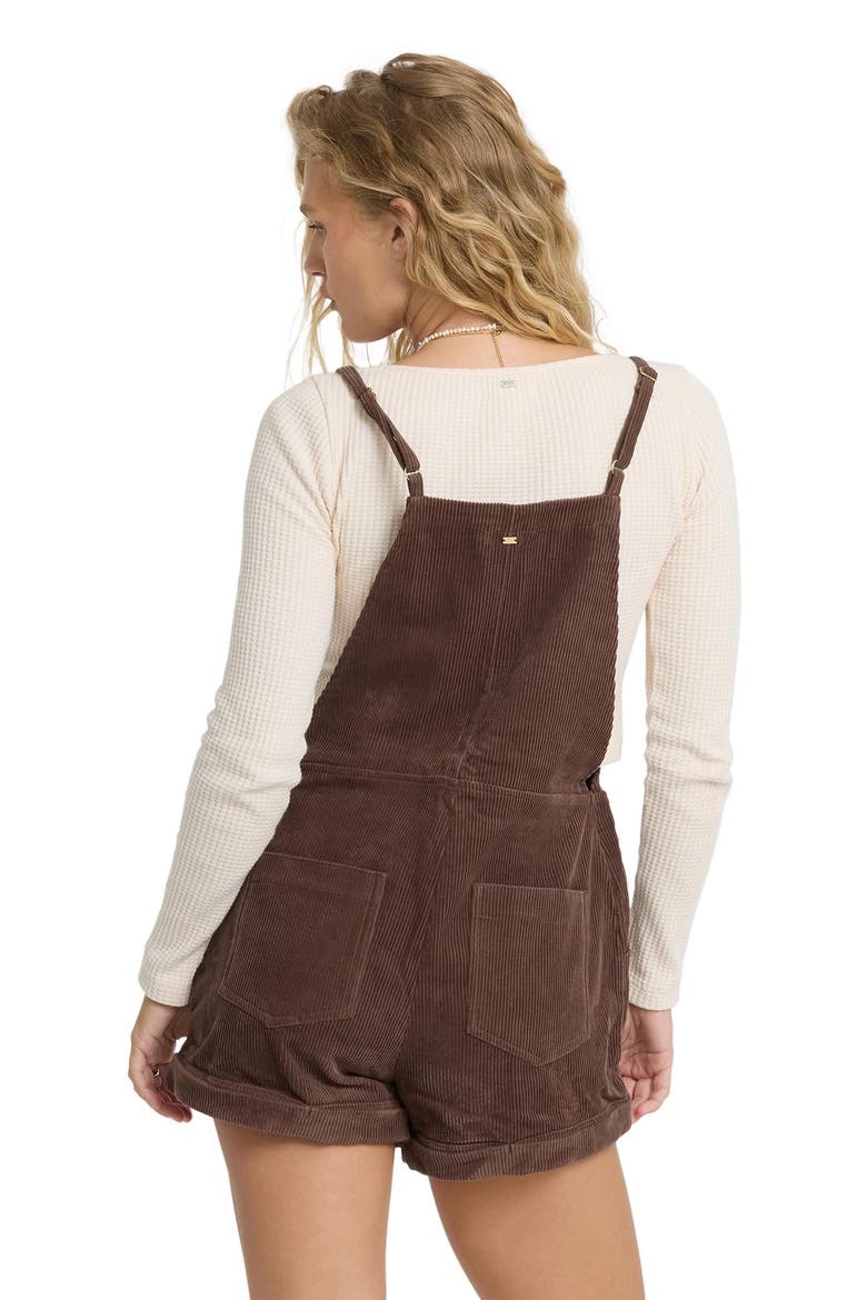 Wild Pursuit Corduroy Overalls, Alternate, color, TEAK