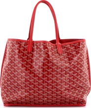 Pre-Owned Goyard Anjou Reversible Tote Coated Canvas PM