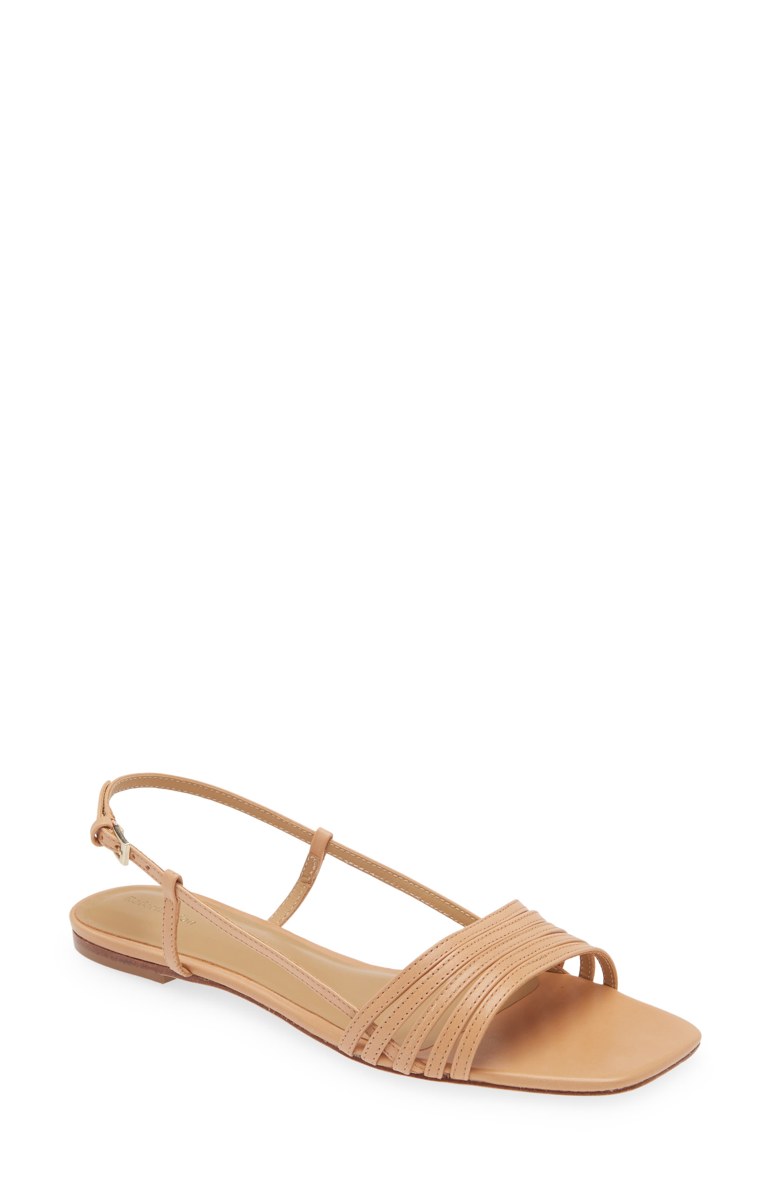 Reformation Millie Lattice Flat Sandal