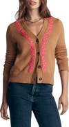 Boden Ella Embroidered Cardigan