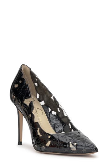 Jessica Simpson Erinia Pointed Toe Pump In Black