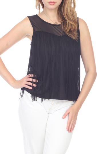 RAIN AND ROSE Mixed Media Tank | Nordstromrack