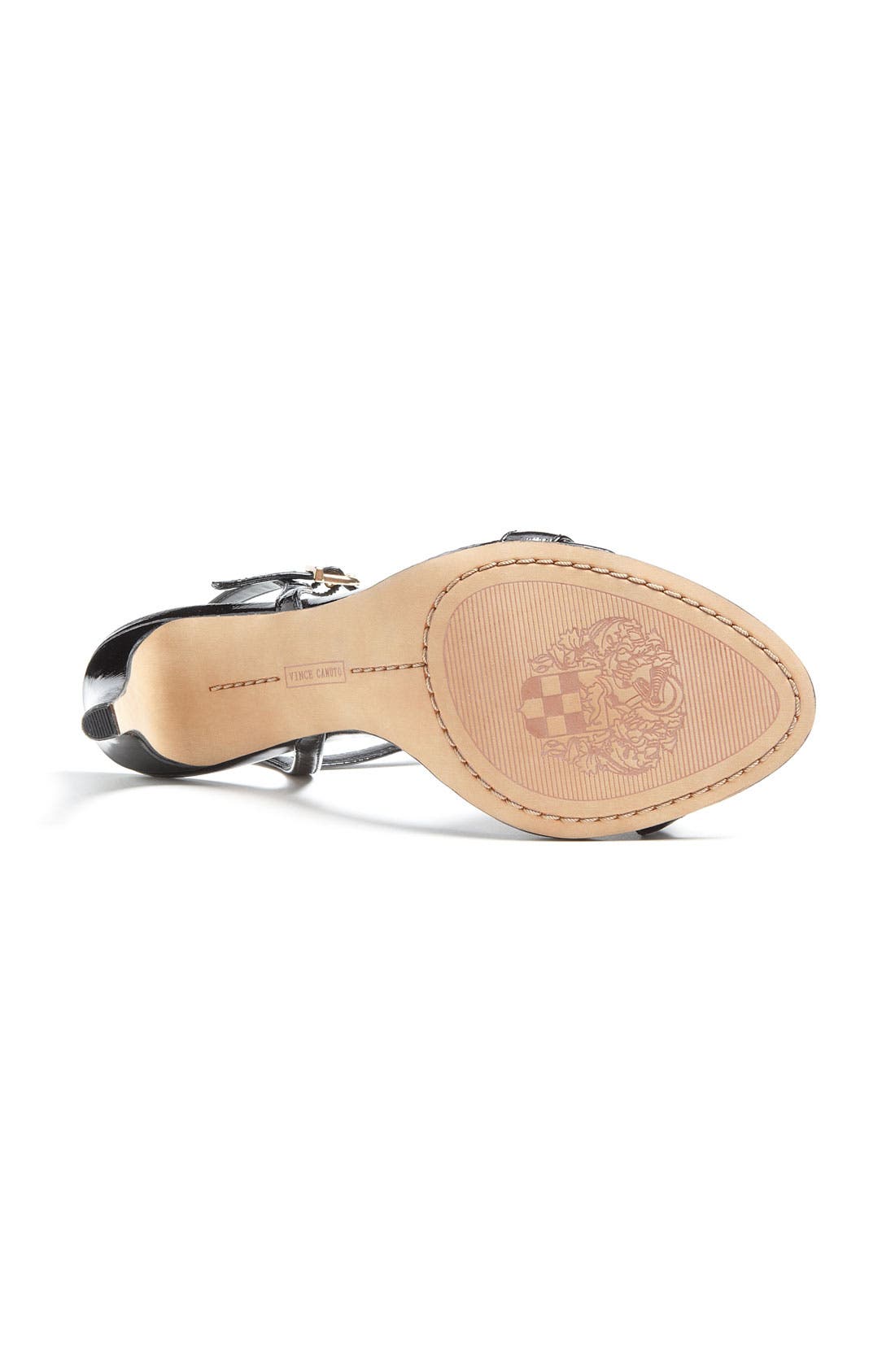 'Spicer' Sandal, Alternate, color, BLACK