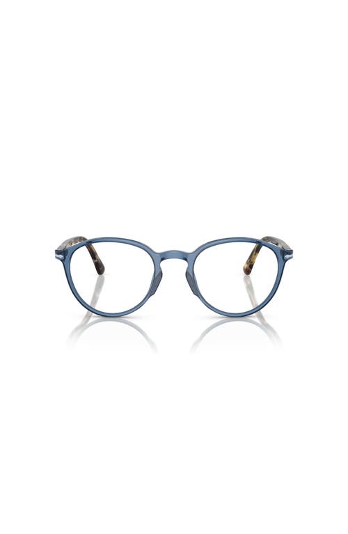 Persol 51mm Phantos Optical Glasses In Blue