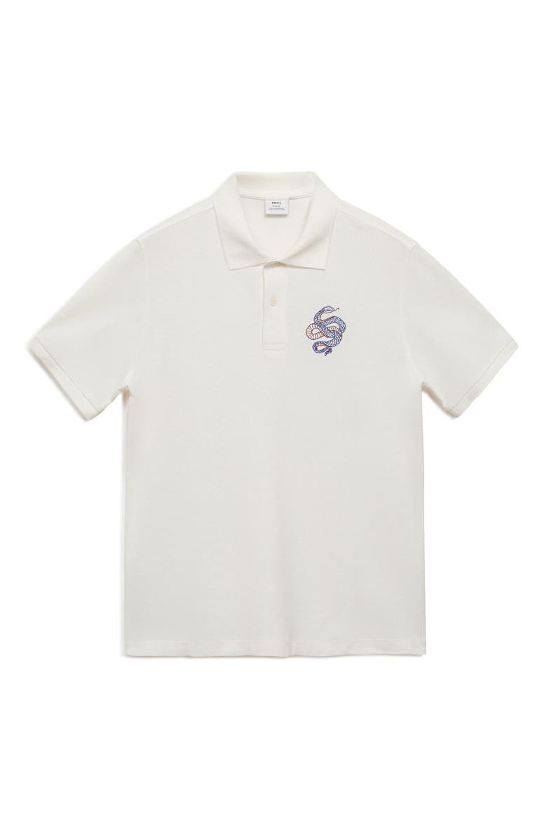 Embroidered Graphic Polo, Alternate, color, WHITE