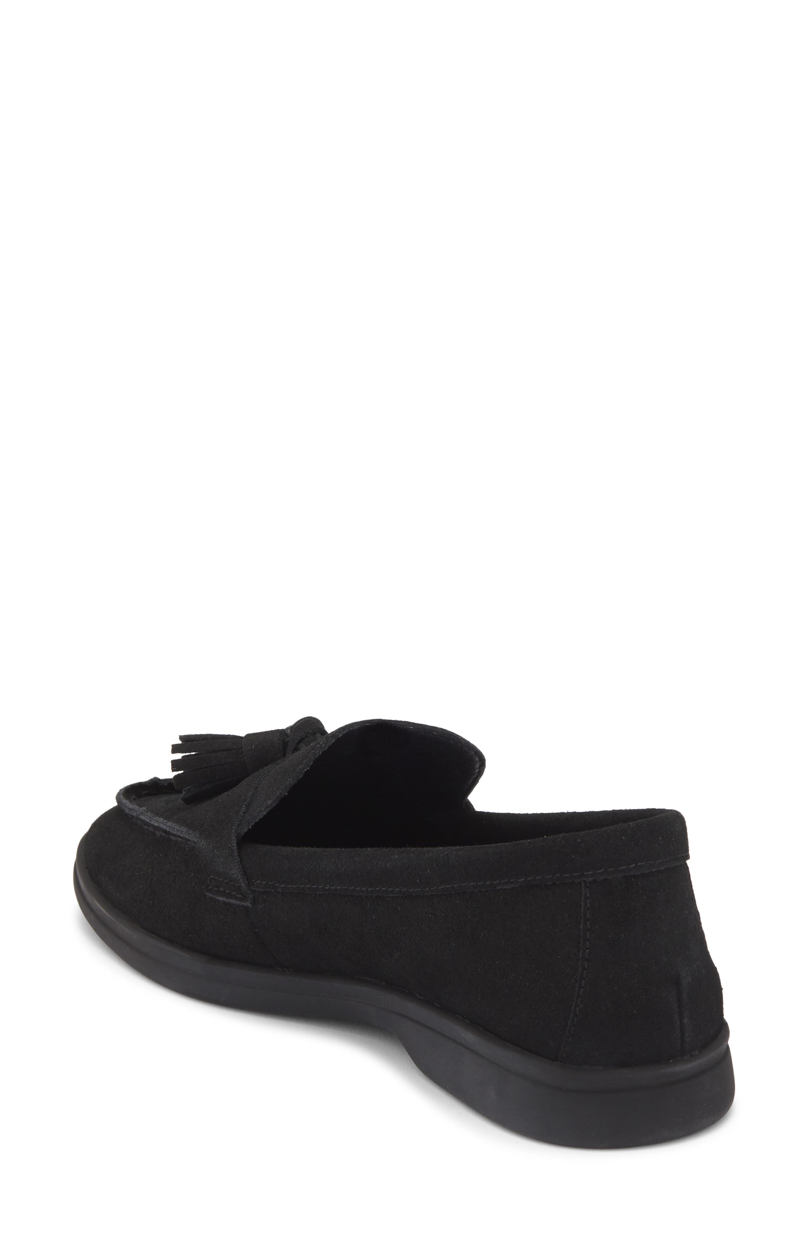 Rebecca Allen Canopy Tassel Loafer, Alternate, color, Black
