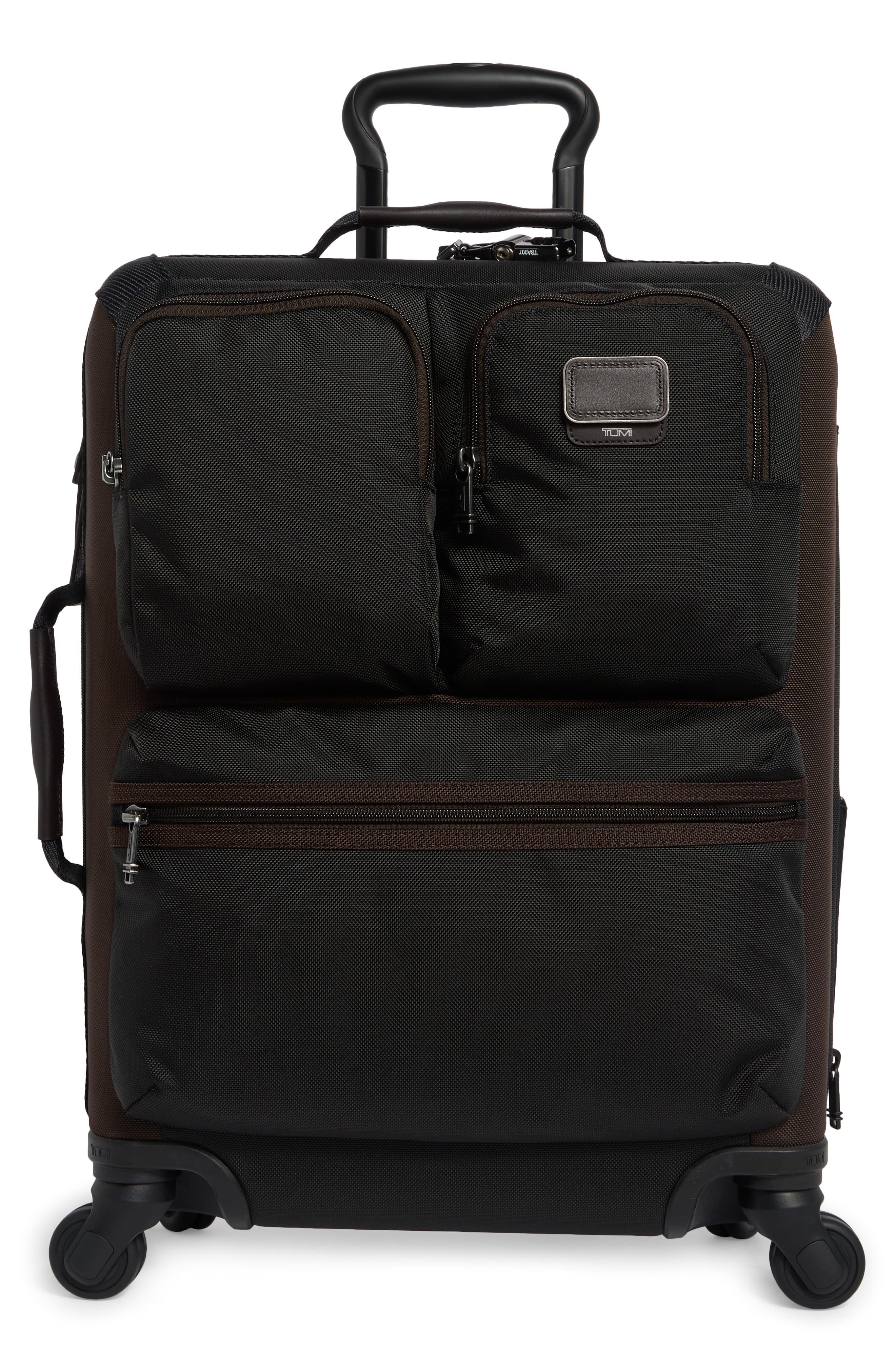 Alpha Ellison Expandable Carry-On Suitcase