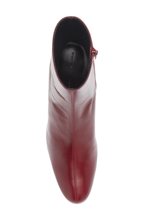 Proenza Schouler Uma Ankle Boot In Burgundy