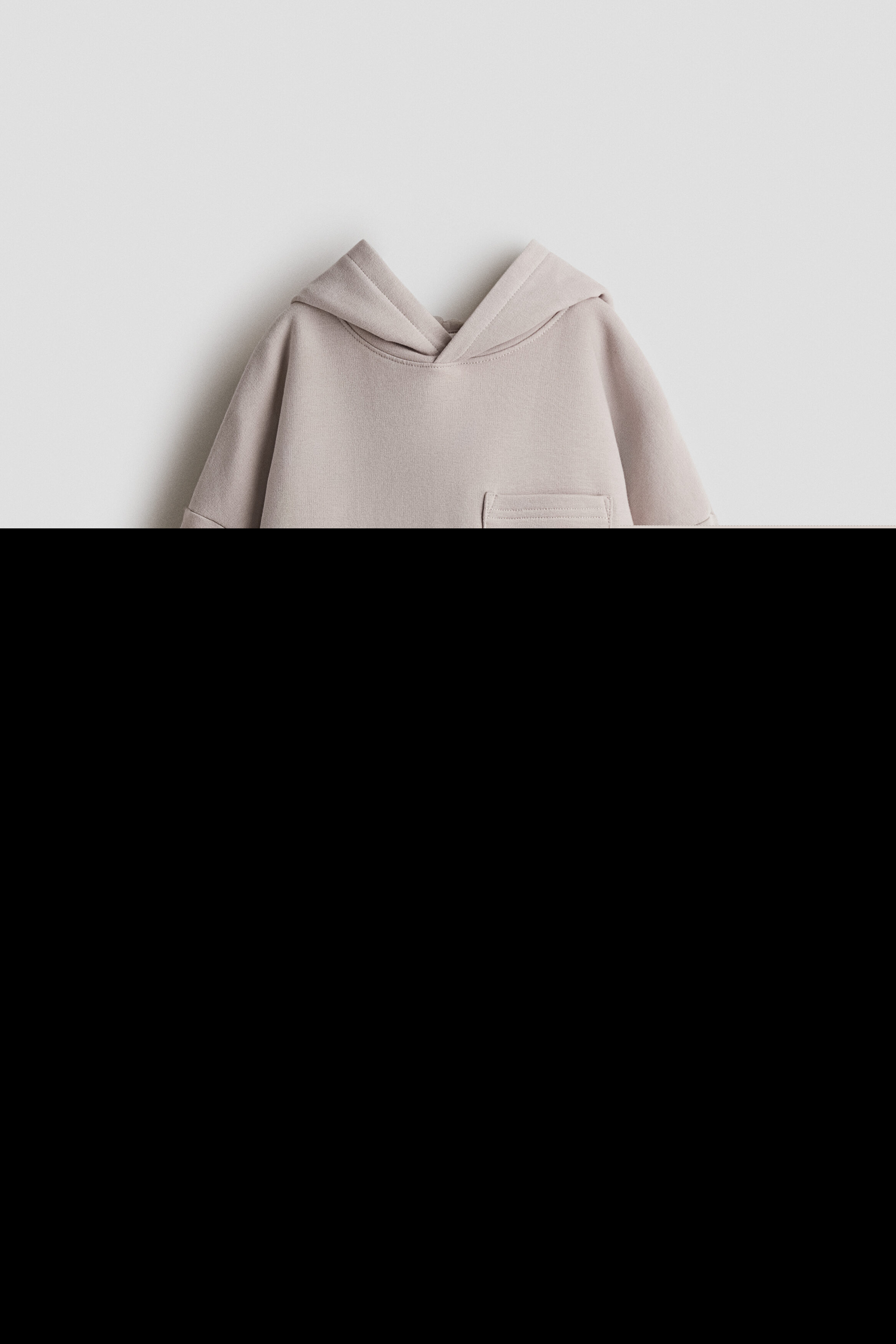 H&M 2-piece Sweatshirt Set, Alternate, color, Light Beige