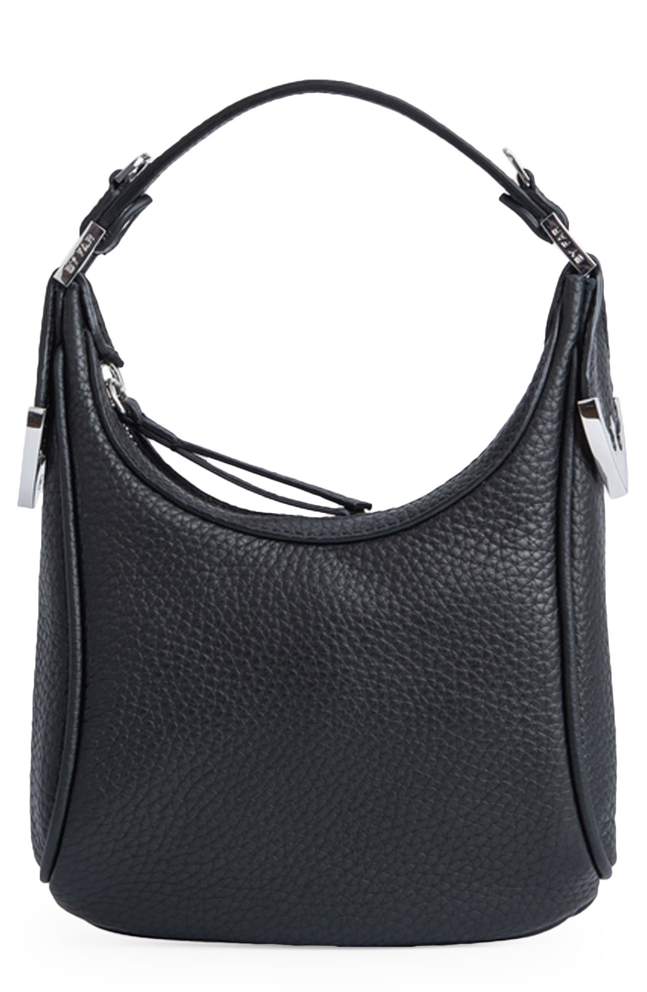 By Far Cosmo Leather Top Handle Bag, Main, color, 