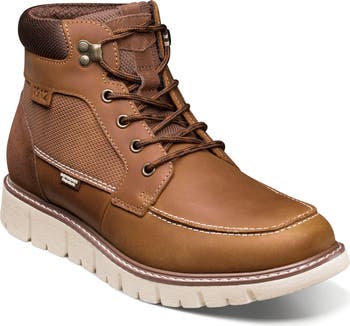 NUNN BUSH Karnak Water Resistant Moc Toe Boot - Wide Width