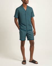 Orlebar Brown Maitan Printed Lyocell Shirt in Tessoro