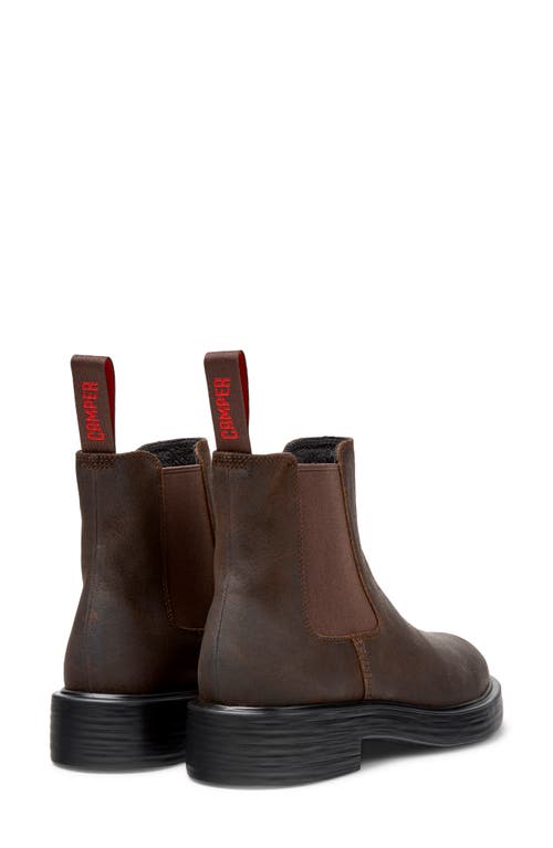 Camper Dean Chelsea Boots In Brown
