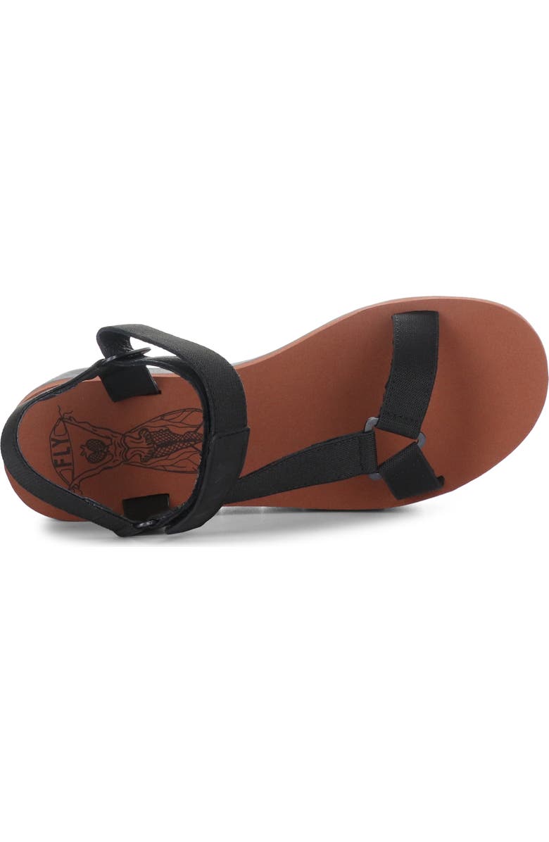 Fly London Yefa Wedge Sandal, Alternate, color,