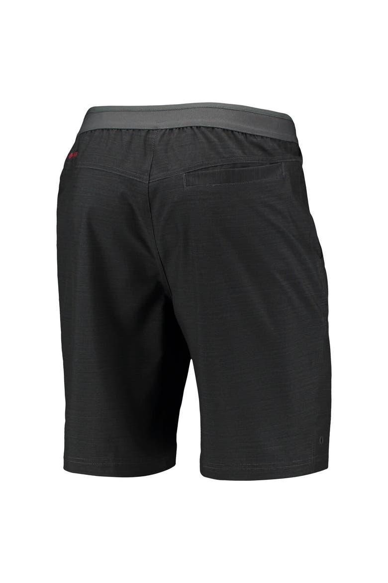 Men's Columbia Charcoal Arkansas Razorbacks Twisted Creek Omni-Shield Shorts, Alternate, color, Charcoal