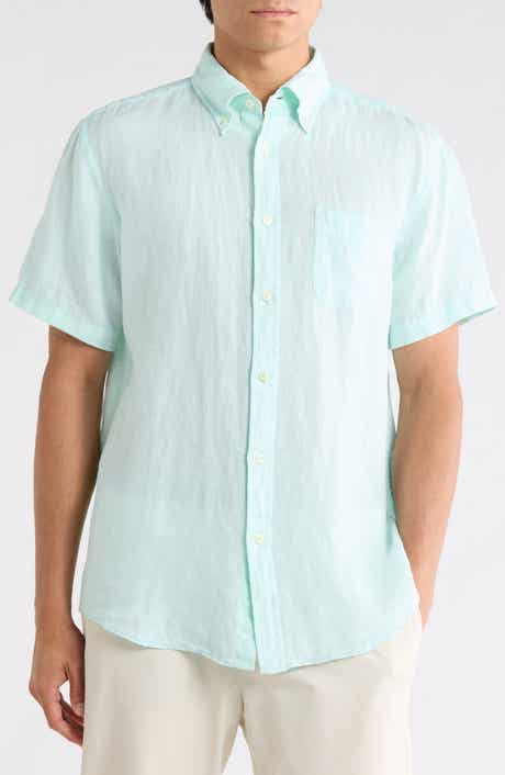 Brooks Brothers Short Sleeve Linen Shirt