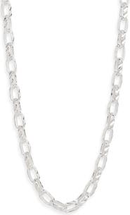 Nordstrom Fluted Curb Chain Necklace