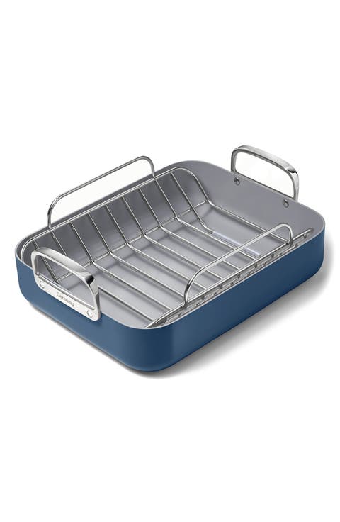 Ceramic Nonstick Roasting Pan & Wire Rack