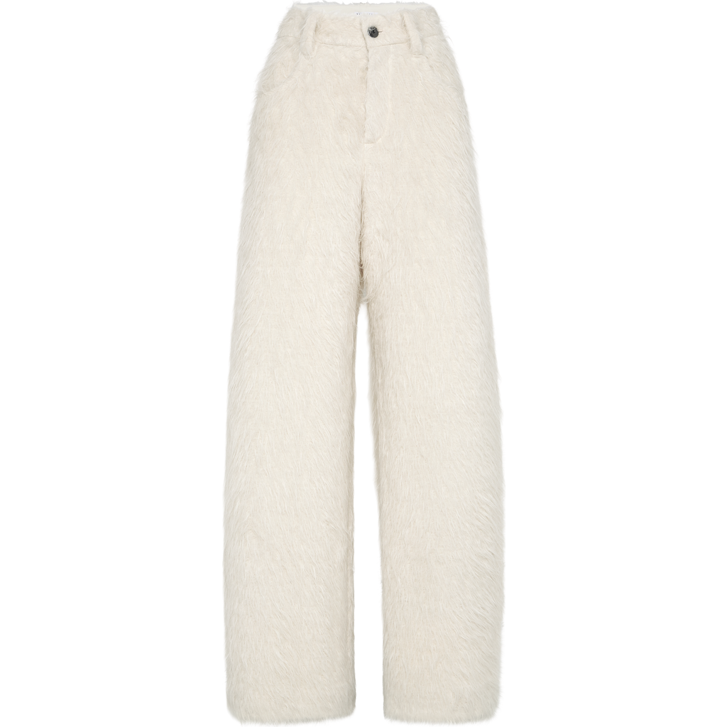 Brunello Cucinelli Loose Barrel Trousers In Brown