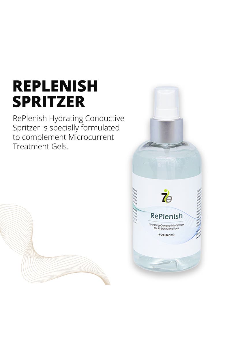 7e Wellness MyoLift Replenish Hydrating Conductivity Spritzer, Alternate, color, Transparent 8Oz